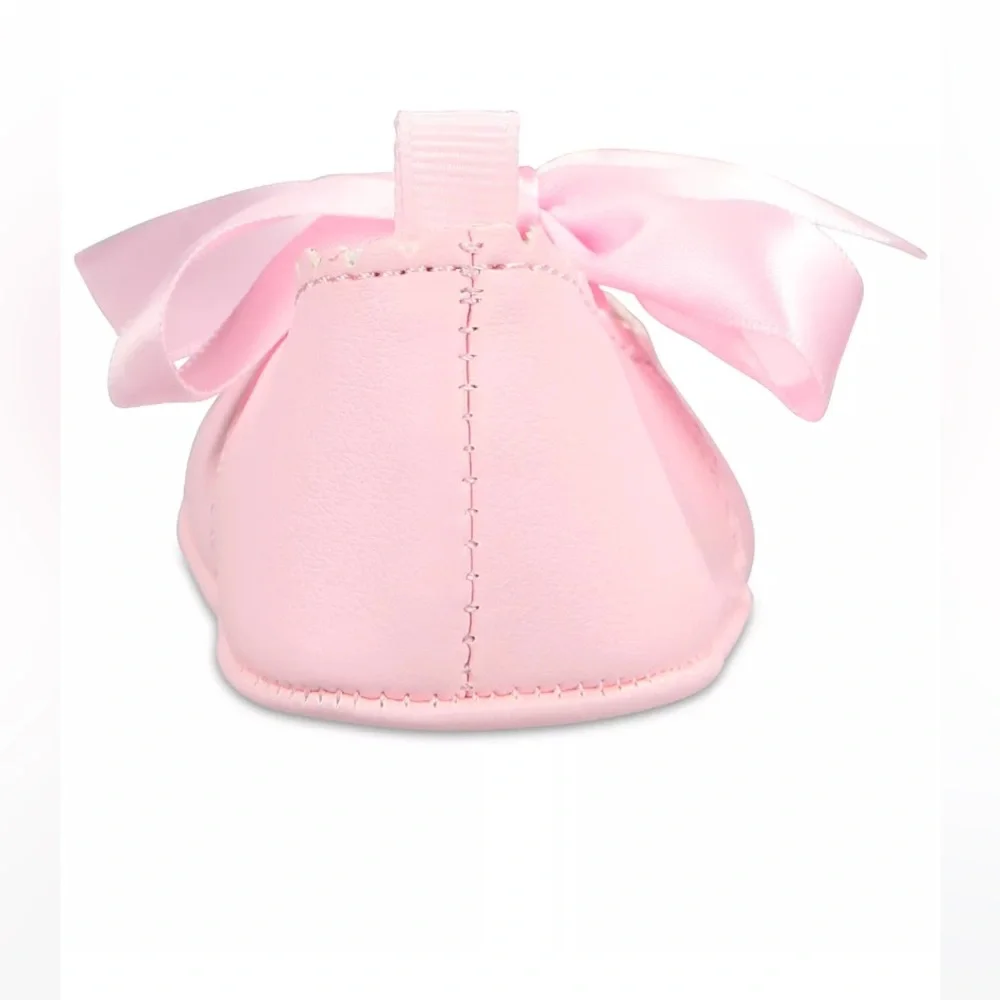 Baby Girls Soft Sole Ballet Flats, Created for Macy's Sz 3 Like New - Picture 8 of 8